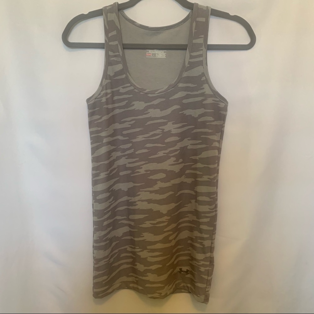 Under Armour Ribbed Heat Gear Tank
